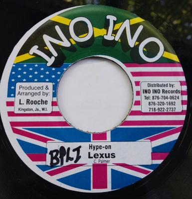 7palcová deska LEXXUS - Hype-On NONE Ino Ino Records 2003 Jamajka Reggae, Ska & Dub Použitá