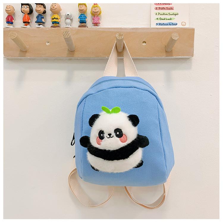 Charming Panda Children's Backpack Fun Trendy Kindergarten Nylon Bookbag Stylishly Lightweight