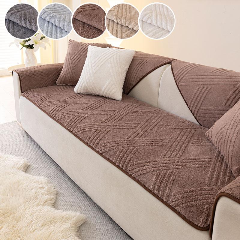 

1PC-Shu Mianrong sofa cushion, anti slip cushion for autumn and winter, contemporary new sofa cushion 45X45cm коричневый