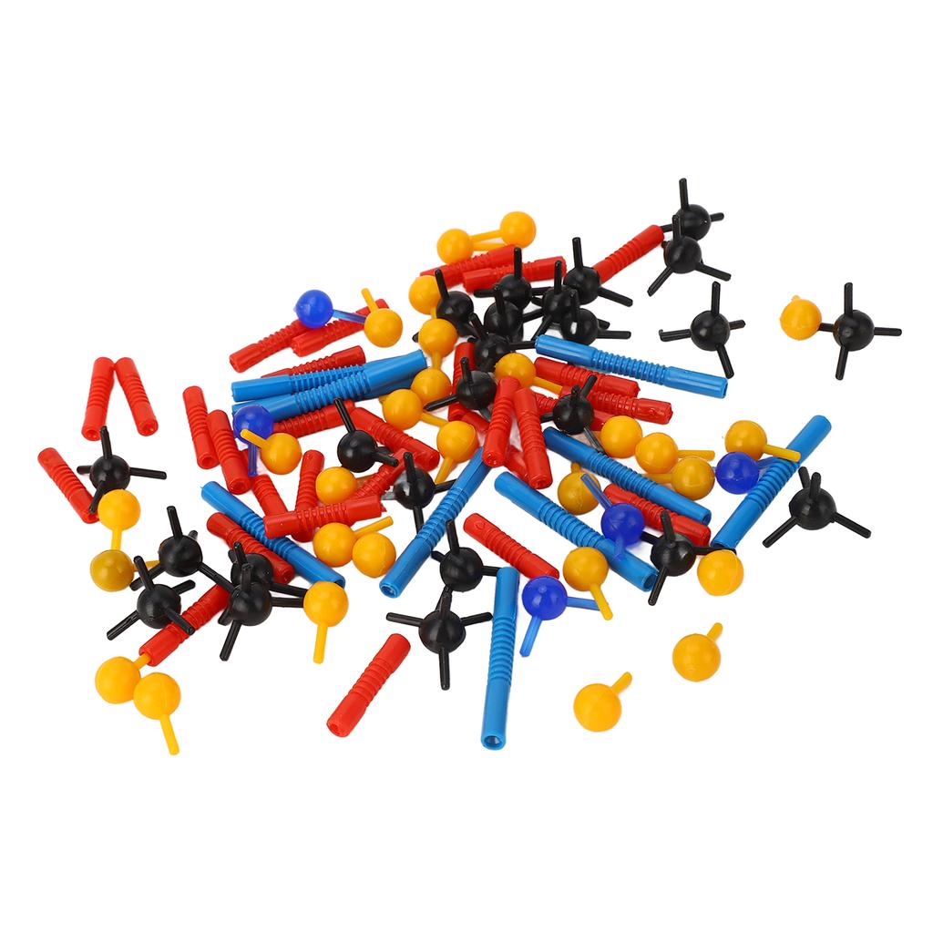 Molekylstrukturmodell Organisk kemi Kul-Pinne Skalenlig Modell med Förvaringslåda för Skollaboratorium