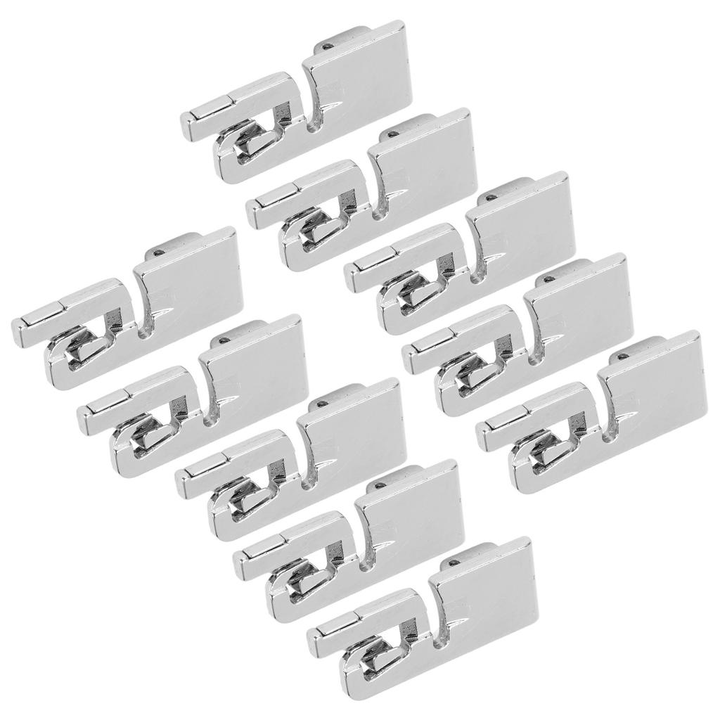 10 Stück Rollsaum Nähfuß Edelstahl Haushalt Original Rollspitze Nähfuß