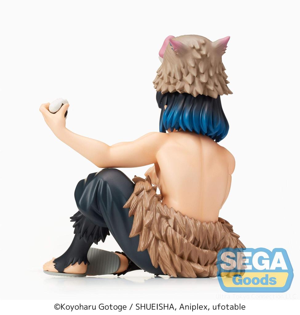 SEGA Demon Kimetsu No Yaiba Premium Chokonose Figure Inosuke Tsukihira Slayer