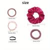 1087PCS Large Intestine Circle Hair Accessories Set Combo Hair Tie Leather Band Headband Hair Rope Hair Band Hair Circle Simple