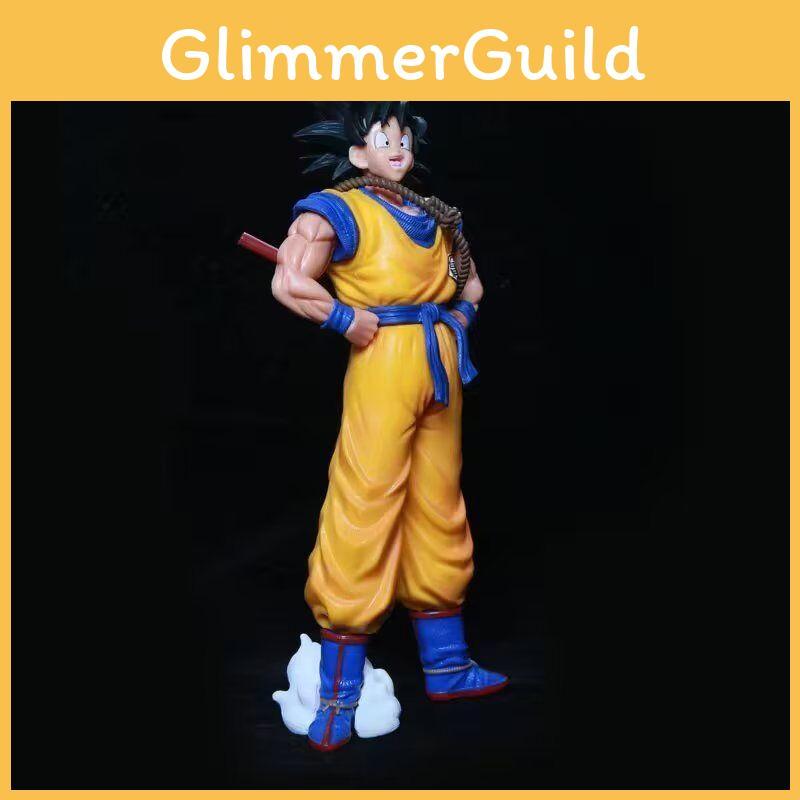 Pvc Dragon Ball Super Saiyan Goku Figure Stunning Collectible Statue With Kintoun