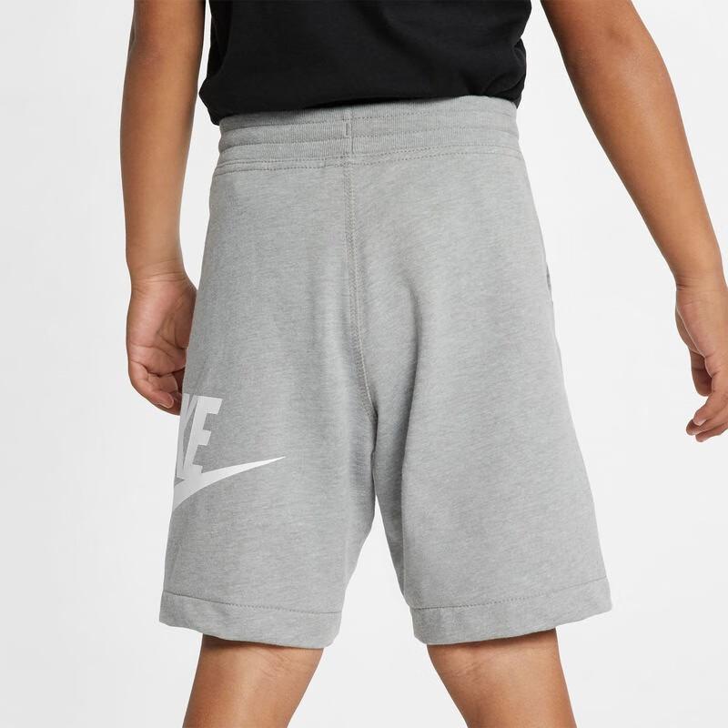 Nike Casual Logo Print Straight Leg Shorts Kids Shorts Gray HA5017-042