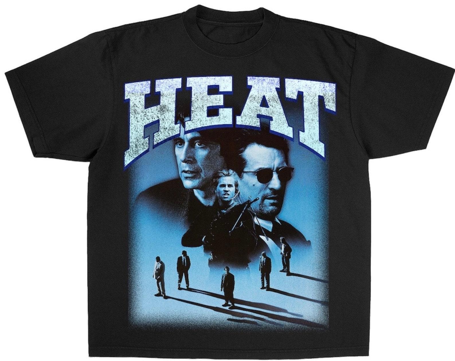Heat Movie T-Shirt: Heavyweight USA Cotton, Oversized Fit S