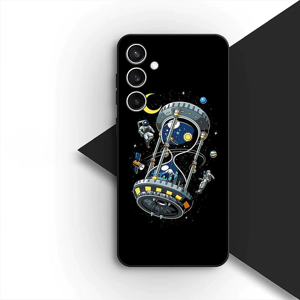 Universe Galaxy Astronaut SKY Cover for Samsung Galaxy S10 Lite S8 S9 Plus A33 A34 A31 70 A71 A72 Note 20 9 8 Coque Phone Case