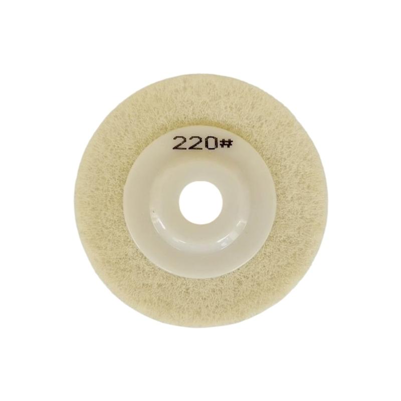 Heavy Duty Polishing Wheel For Metal Wood Plastic 12000RPM High Efficiency Lightweight 80G Ergonomic Design