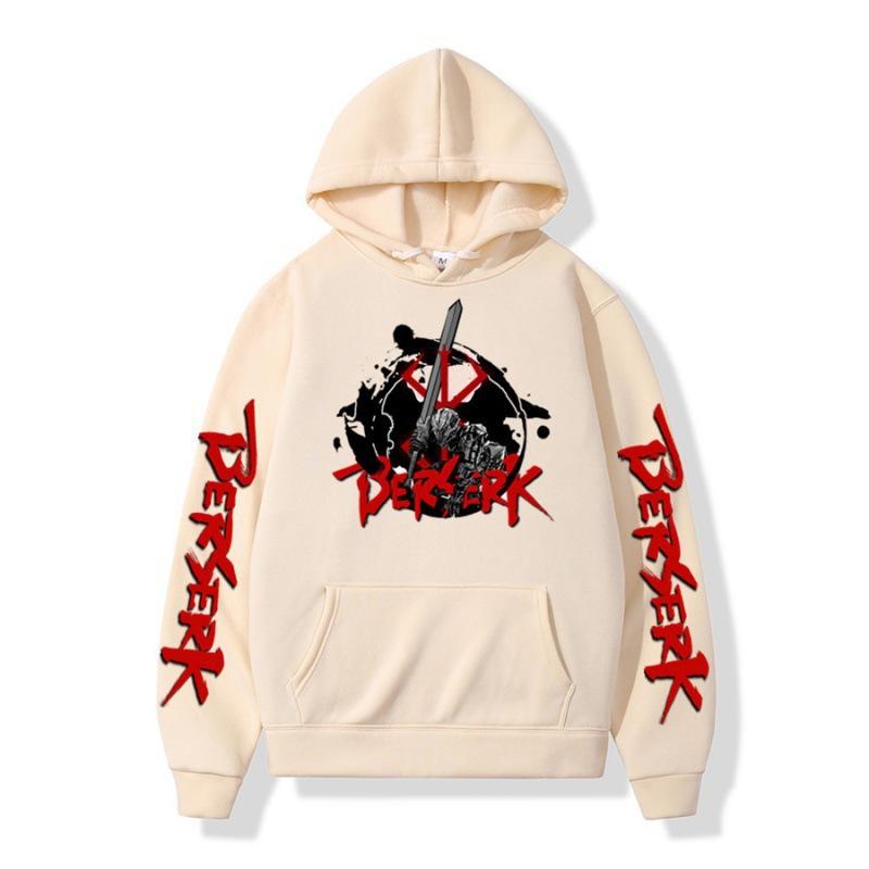 Berserk print, surrounding men and women daily street sweater hoodie