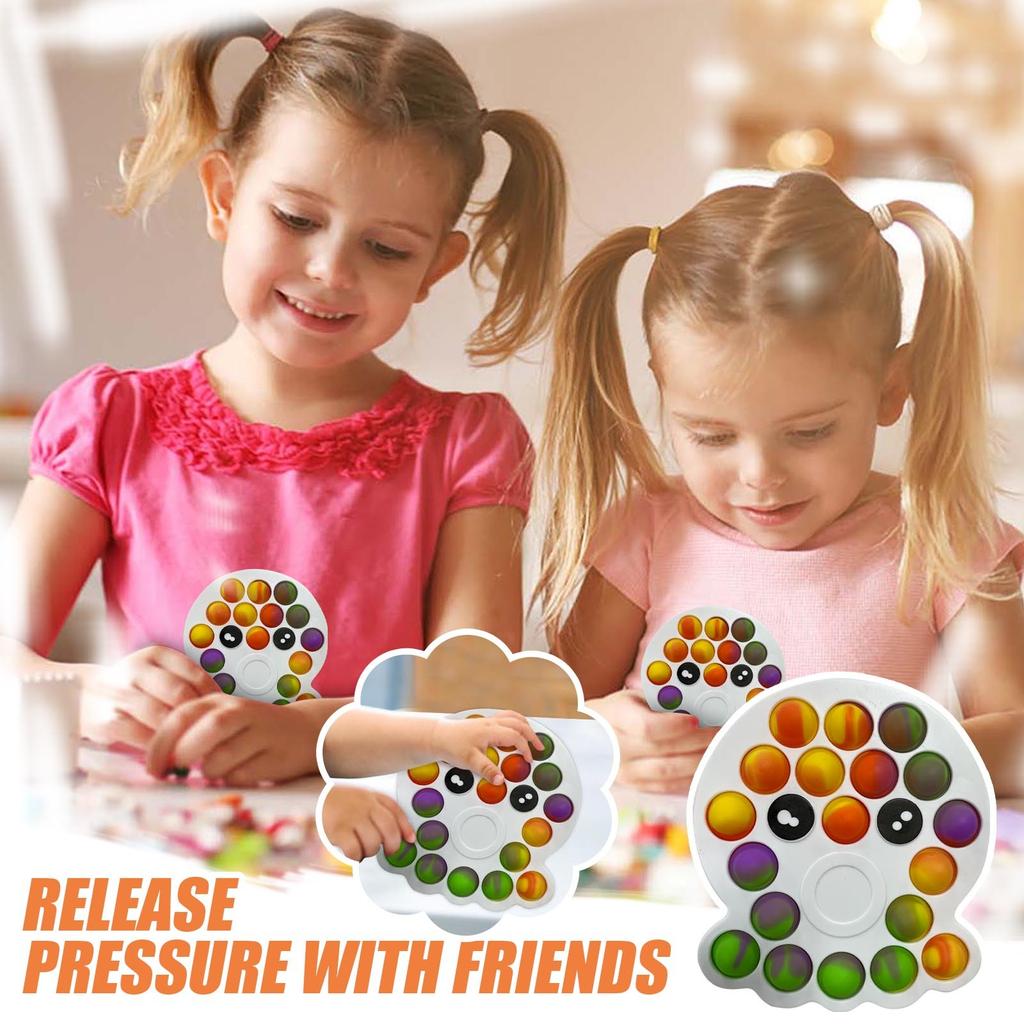Children's Fingertip Push-Silicone Desktop Stress Relief Sensory Toys