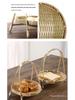 Handmade Bamboo Multi-Layer Storage and Serving Basket