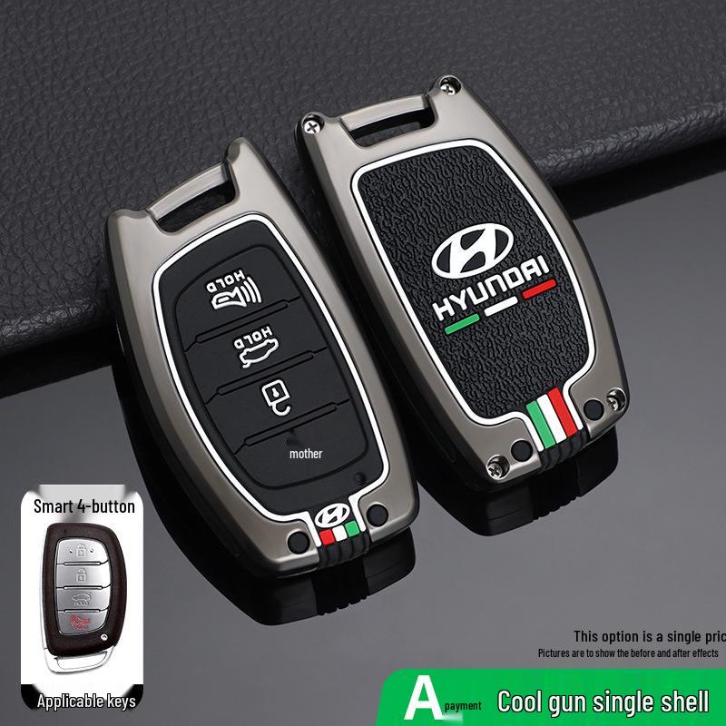 Beijing Hyundai Elantra Key Case: Full-Coverage Personalized Shell for Elantra, ix25, Mistra with Special Buckle