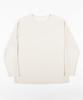 Seuteulaikeu Drop Shoulder Loose Fit Linen T-Shirt (Ivory)