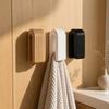 3D Printed Towel Hook Vertical Grain U-Shaped Appearance Adhesive Installation Automatic Locking Hook