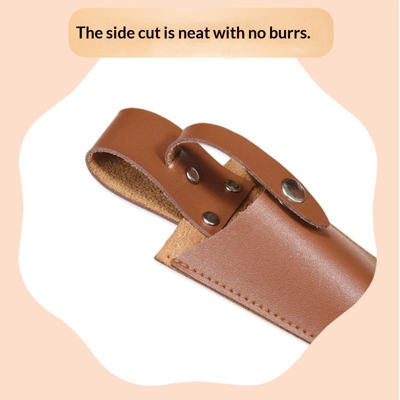 Gardening Pruning Tool Waist Storage Bag Premium Leather Waterproof Buckle Design Pouch for Electrician Home Yard Work