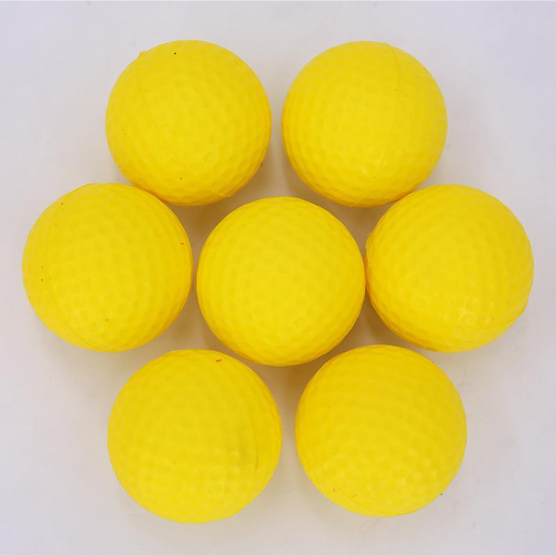 

Мяч-губка из мягкого полиуретана для тренировок в гольф для игры в помещении - детская игрушка из ЭВА, лидер продаж 42 mm жёлтый