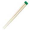 Hashisho Seiwa Hexagonal Intelligent Chopsticks, Plain (For 3rd and 4th Graders/18cm, Green)