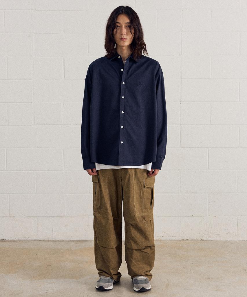 FILLUMINATE Cotton Washed Cargo Pants - Khaki