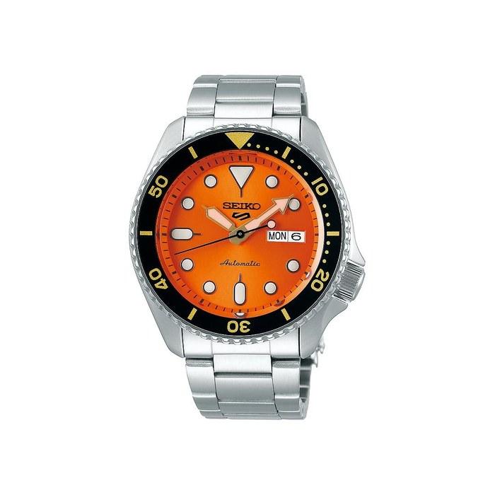 [Seiko] 5 Sports Automatic SRPD59K1 Men s Watch, Orange