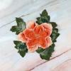 Peony Embroidery Patch Floral Embroidery Floral Applique Fashion Elegant Sewing Accessories