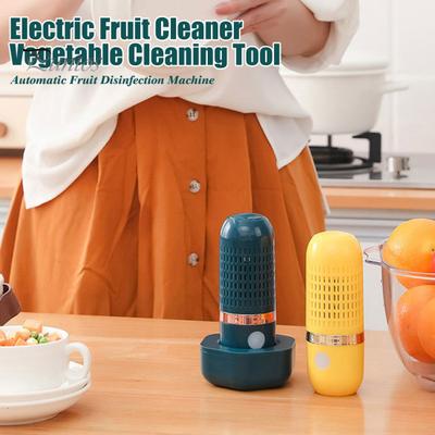 Vegetable Washing Machine Portable Fruit Cleaner Device Rechargeable Widely Used Waterproof Wireless Fruit Vegetable Cleaner