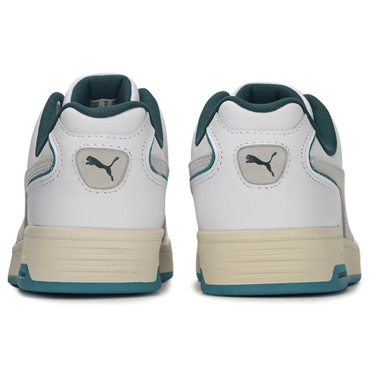 New PUMA Slipstream Lo Retro 'White Deep Aqua' 386528-01