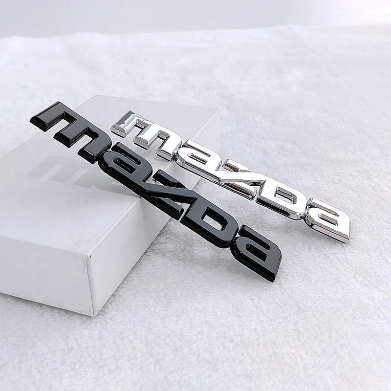 For Mazda CX3 CX5 MX3 CX4 CX9 CX7 RX8 Atenza Axela Protege Car Front Rear Emblem 3D Stickers Decals Trunk Badge Decoration