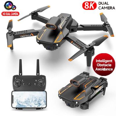 8K Drone Profesionální Obstacle Manipulation Dual Camera Skládací RC Quadcopter Dron FPV 5G WIFI Dálkové ovládání Vrtulník Hračka