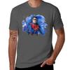 Captain Unisex Paint TShirt Basic Solid Color Short Sleeve TShirt