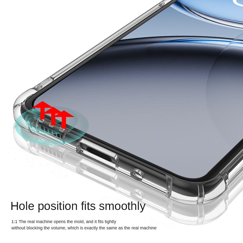 Clear Airbags Shockproof Coque For OnePlus Nord 4 5G Case Camera Protect Funda On One Plus Nord4 1+Nord4 5G 2024 TPU Soft Cover