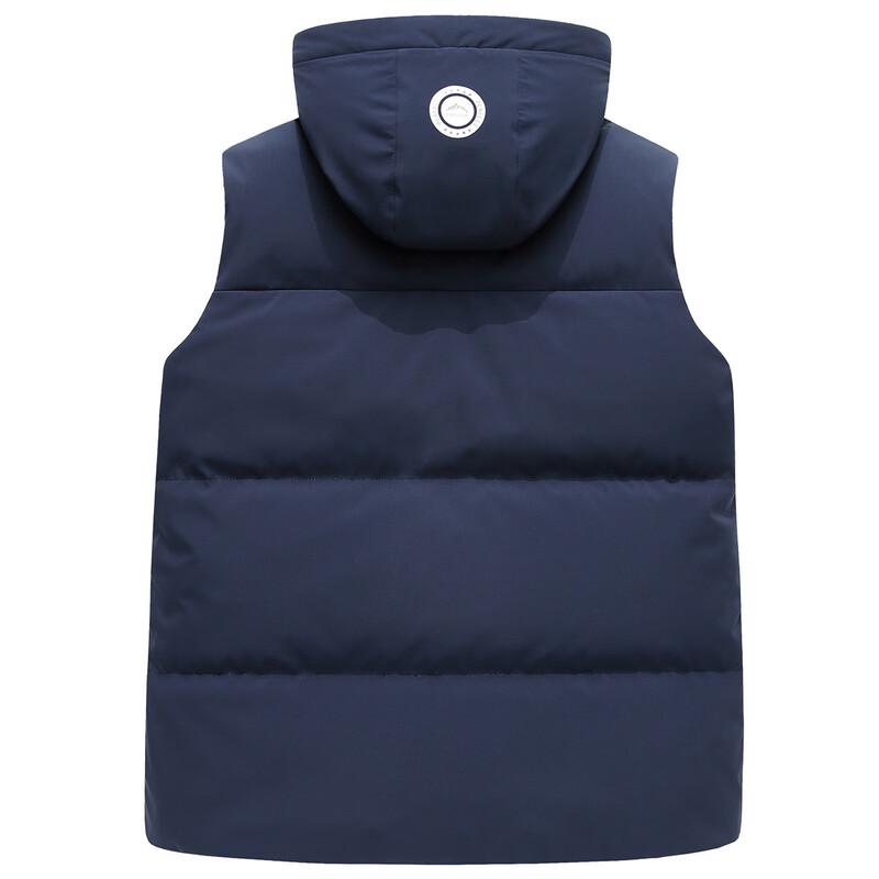 Xuezongfei Men's Winter Hooded Down Vest