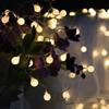 Oeny Solar Outdoor Waterproof Bubble Ball String Lights