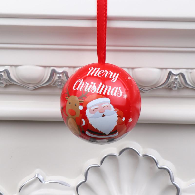 Christmas  Ball  Pendant Multiple Patterns Candy Box Kids Gifts Christmas Tree Ornament