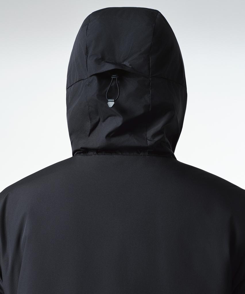 MUSINSA STANDARD [City Leisure] Hooded All-Round Padded Jacket [Navy]
