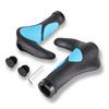 Ergonomic Bicycle Grips Handlebar TPR Non-Slip MTB Grips Mountain Bike Cycling Hand Rest Shock Absorption Bar End