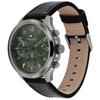 Tommy Hilfiger - Herrenuhr - Quarz Multi-Zifferblatt - Schwarzes Lederarmband - 1791856
