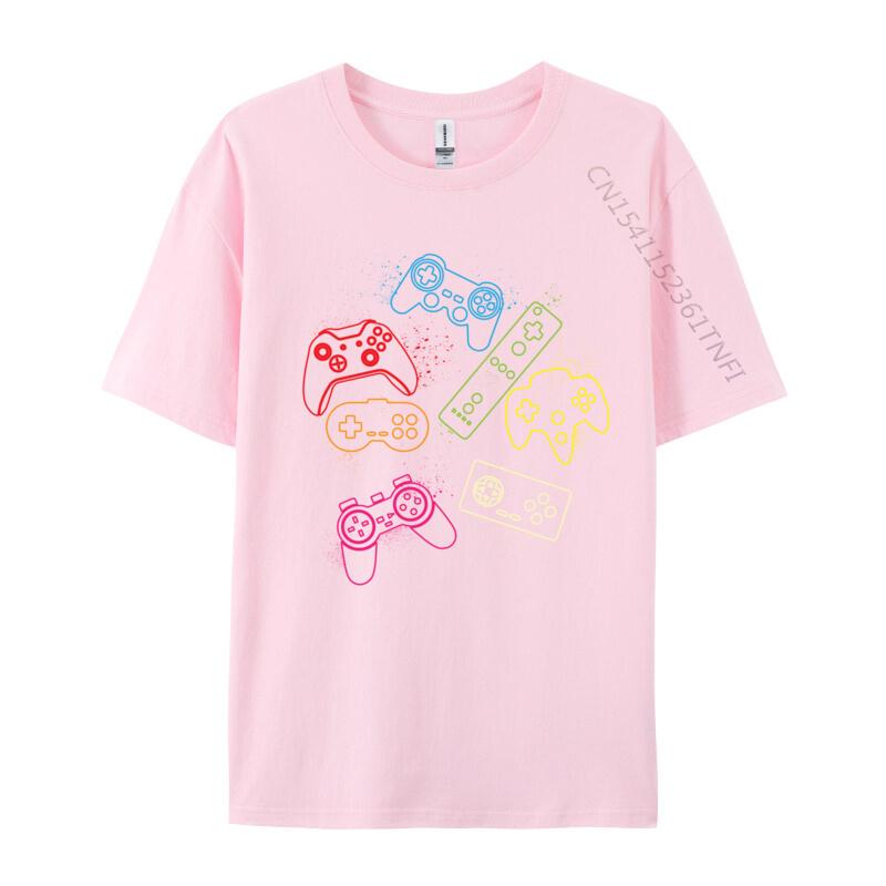 Gaming Controllers Video Games Gamers TShirts Hip Hop Leisure Tees Hip Hop Cotton Unisexs Top TShirts