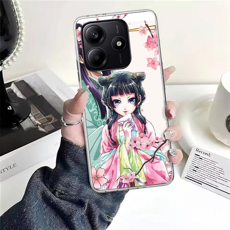 A-Apothecary D-Diaries Anime For Xiaomi Redmi Note 14 13 12 11 Pro Plus Phone Case 14S 12S 11S 11E 11T 10S 10 9S Fundas Cover Co