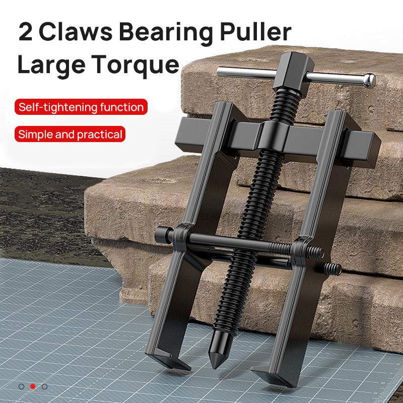 2/3/4/6inch 2 Jaw Car Inner Bearing Puller Gear Extractor Automotive Repair Tool Labor-saving Car Repair Remover Tools