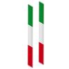 Italienische Flaggen Aufkleber für Auto - LKW Dekor Aufkleber - Auto Karosserie Aufkleber für
