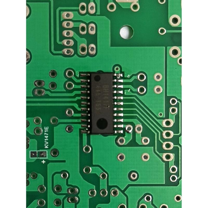 FM Transmitter Circuit Board BH1417F Chip with Antenna Perfect for Electronics Education and Campus Radio Projects