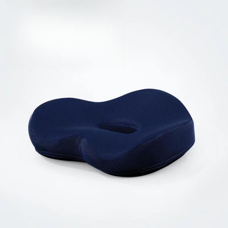 Memory Foam Seat Cushion Office Chair Pad with Removable Breathable Coccyx Support for Long Sitting & Desk Chair Seat Cushion