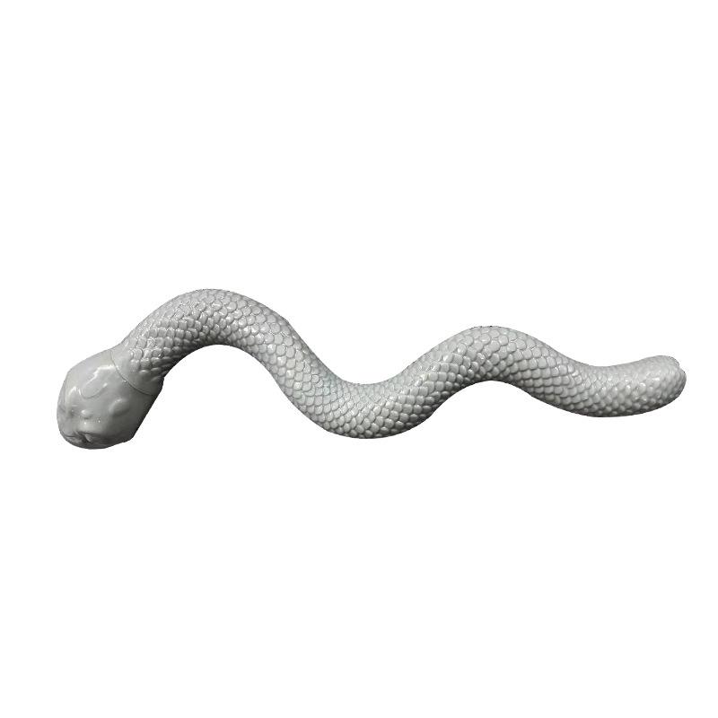 40cm Pet Rubber Snake Hidden Food Leakage And Bite Resistant Teeth Grinding Toy