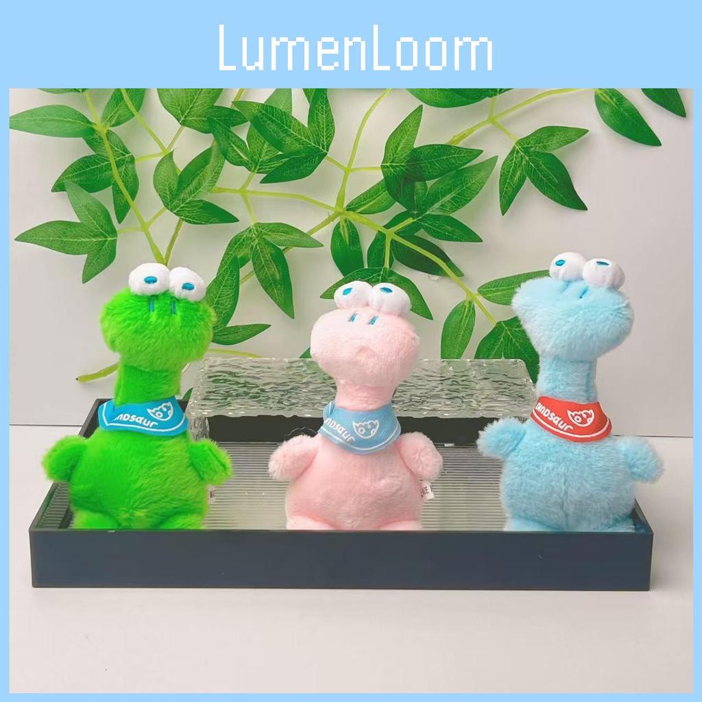 Cute Super Cartoon Dinosaur Plush Keychain Soft Decorations Ornaments Gifts