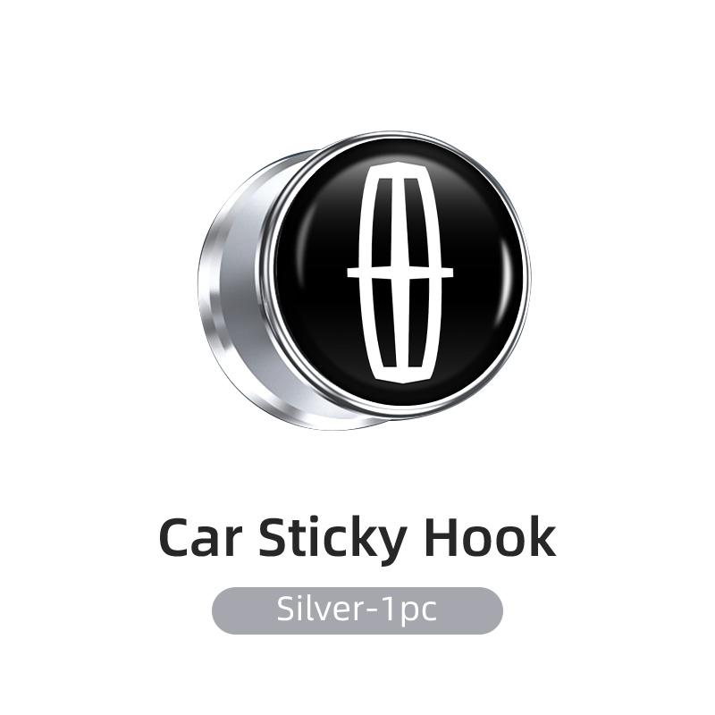 Mini Car Hooks Storage Holder USB Cable Headphone Key Hook Auto Accessories For Lincoln MKZ MKX Aviator Navigator Continental Coftrw9
