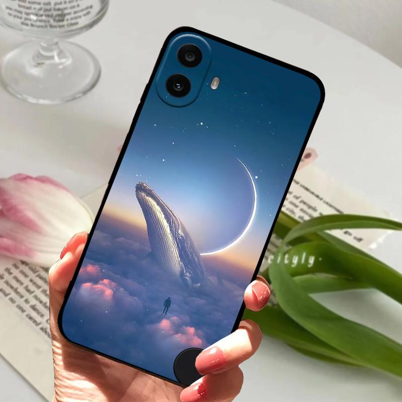 For Nothing CMF Phone 1 Case Shockproof Soft TPU Silicone Phone Cover For Nothing CMF Phone 1 Phone1 one Funda Capa Cute Cartoon