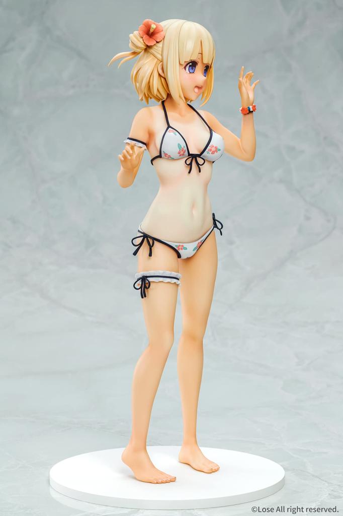 Maitetsu Hinai Paulette Bikini Sunburn Scale PVC Painted Finished Figure Q-six Ver. 1/6