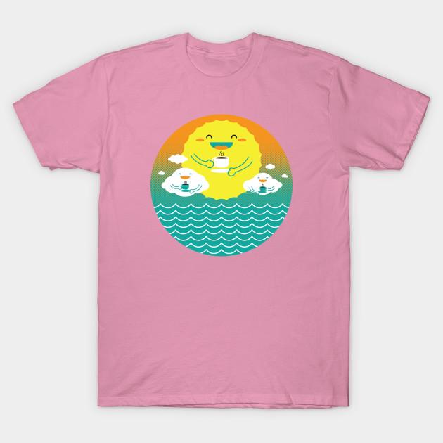 T Shirt Women An Afternoon Coffee Break Harajuku Print Kawaii Tshirt Summer Short Sleeve Female T-Shirt Top Tee