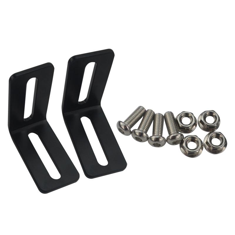 VR - New British Type Universal Engine Oil Cooler Mounting Bracket Kit 2mm Thickness Aluminum VR-OCB01