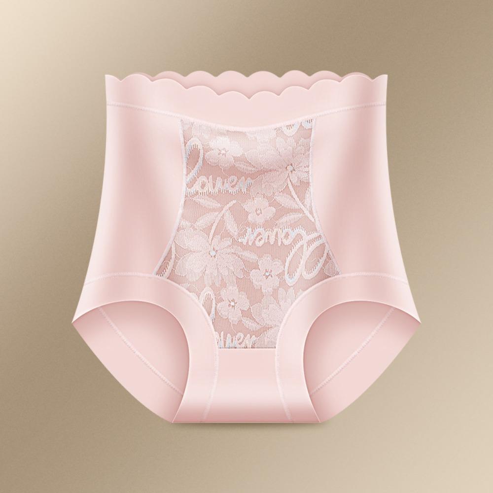 Spitze Blume Postpartale Figurformer Hohe Taille Nahtlose Unterhosen Frauen